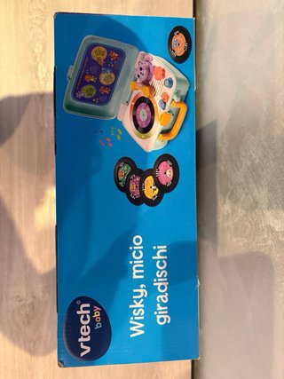 VTech Baby Wisky Micio Giradischi