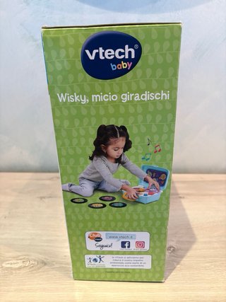 VTech Baby Wisky Micio Giradischi