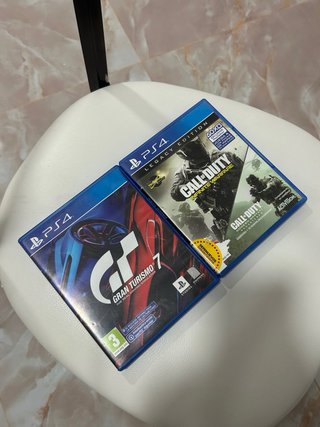 PS4 Gran Turismo 7 y Call of Duty Infinite Warfare