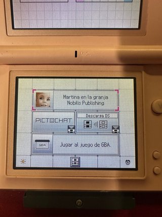 Nintendo DS Lite Rosa Cargador Stylus