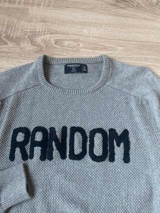 Sudadera Springfield gris con letras