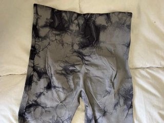 Leggins gimnasio gris y negro