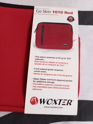 Funda para Netbook WOXTER Go Skin 10.2 Roja
