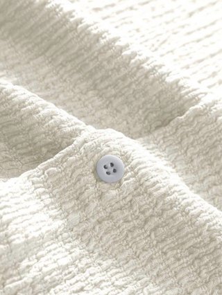 Camisa blanca manga corta fresca