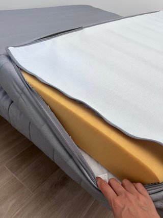 Sofá Cama Gris 2 Plazas
