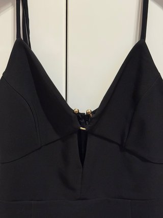Tubino nero Imperial con cut-out