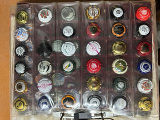 Collezione di tappi cava/champagne
