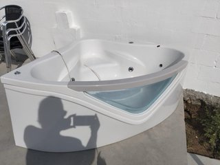 Jacuzzi Esquina Acrílico Blanco