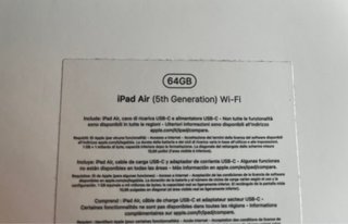 iPad Air 5ª generazione 64Gb