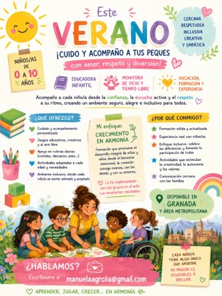 Trabajo NIÑERA Granada