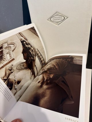 Libros para coleccionista de moda Versace Atelier