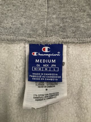 Pantaloni tuta Champion grigi