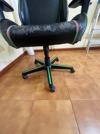 Silla Gaming DXRacer Negra y Verde