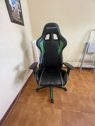 Silla Gaming DXRacer Negra y Verde