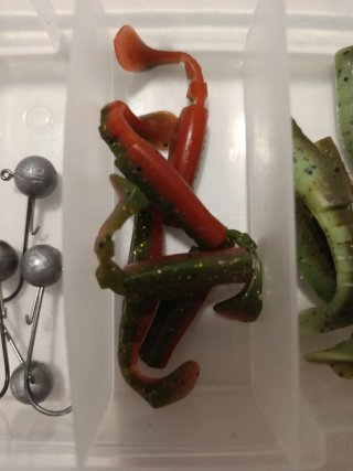 Señuelos de pesca para trucha
