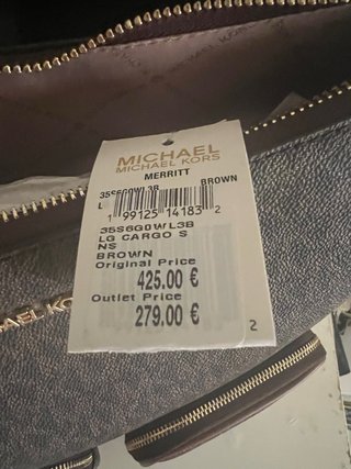 Bolso Merritt Michael Kors Marrón Original Nuevo