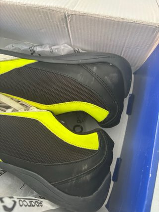 Scarpe Sparco bianche e gialle