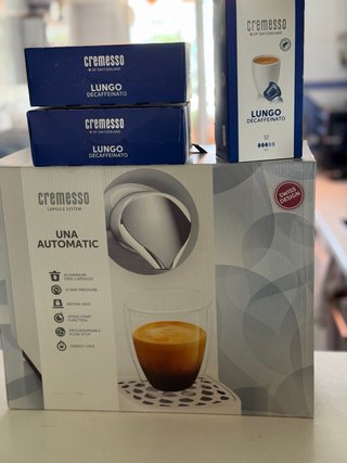 Cafetera Cremesso UNA AUTOMATIC