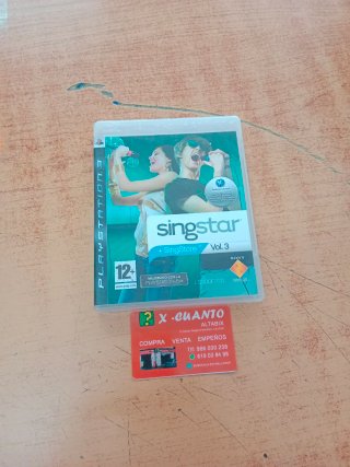 JUEGO PS3 SINGSTAR VOL 3