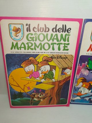 Lotto Il Club Delle Giovani Marmotte, anni 70