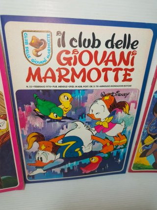 Lotto Il Club Delle Giovani Marmotte, anni 70