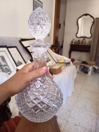 Licorera de Cristal Bohemia
