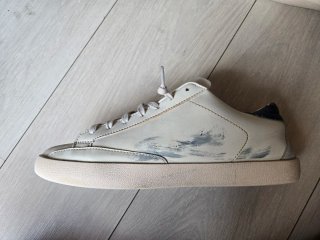 Golden Goose Sneakers Blancas y Azules