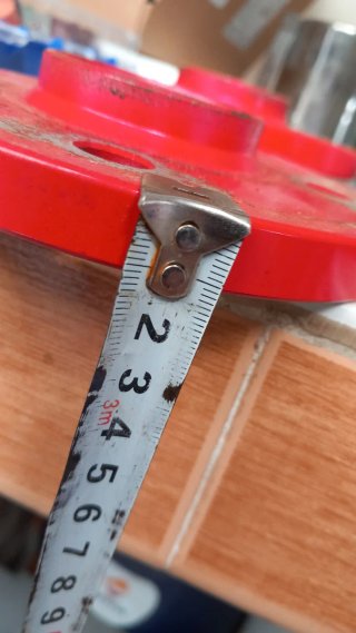 Separadores de Rueda Rojos (4 uds)