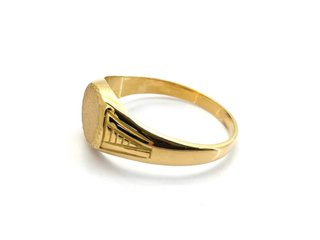 E1813501-25    Sello Oro 18k Con Circonita