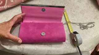 Bolso de fiesta fucsia