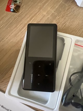 Reproductor MP3 negro