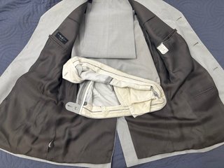 Completo uomo grigio estivo taglia 48