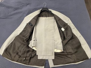 Completo uomo grigio estivo taglia 48