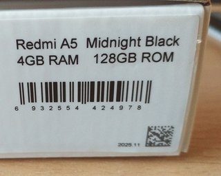 Xiaomi Redmi A5 Negro Nuevo