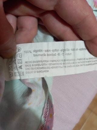 Maglietta bambina con stampa ciambelle  taglia S