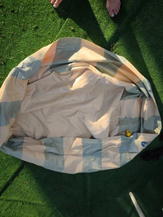 Piscina inflable de Zara Home con chorritos