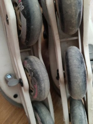 Patines Oxelo Morado y Gris
