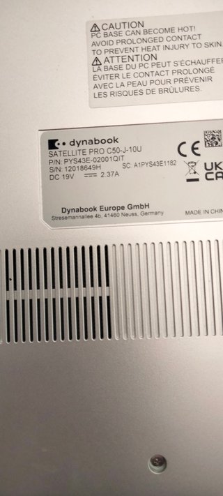 Toshiba Notebook