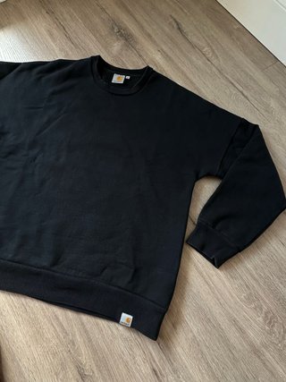 Sudadera Carhartt Negra Logo Trasero Talla M