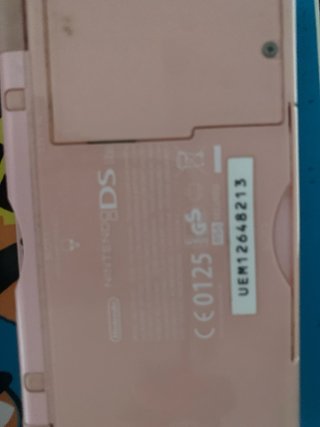 Nintendo DS Lite Rosa + Cargador Original + 9 Jueg