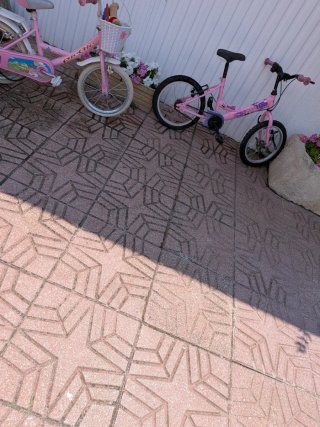 Bicicleta infantil rosa