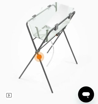 Bañera Stokke plegable