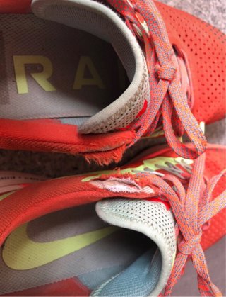 Zapatillas Nike Trail Running Naranja y Verde