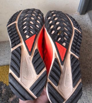 Zapatillas Nike Trail Running Naranja y Verde