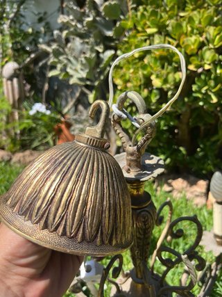 Lámpara de techo de bronce