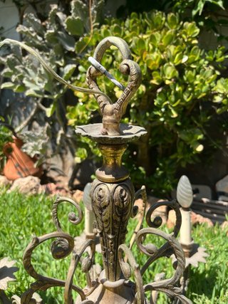 Lámpara de techo de bronce