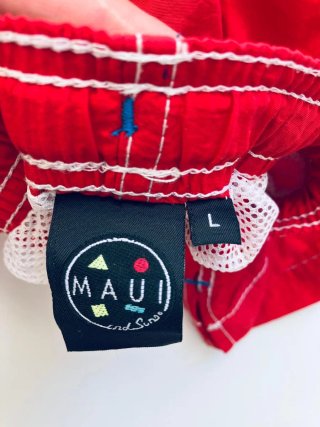 Costume da bagno Maui and Sons uomo rosso L