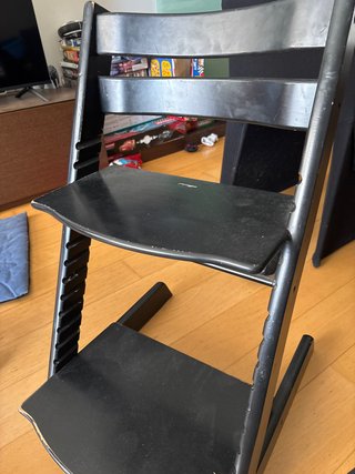 Silla Stokke Negra