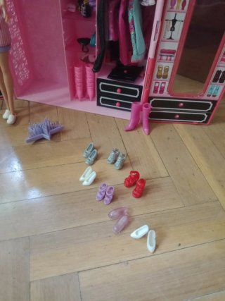 Lote Barbie: Armadio e Accessori