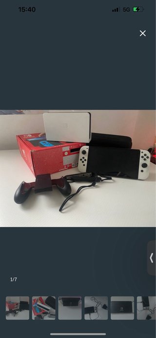 Nintendo Switch OLED Bianca e Nera